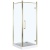 Душевой уголок Aquanet Beta Cube Classic NBB1221-1 100x100 R 184917 профиль Золото стекло Прозрачное