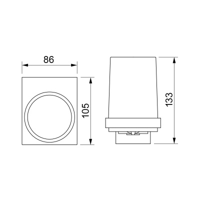Дозатор для жидкого мыла Novella Edizione ED-10111 Хром