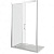 Душевая дверь в нишу Good Door Neo WTW-140-C-CH 140х185 профиль Хром стекло прозрачное
