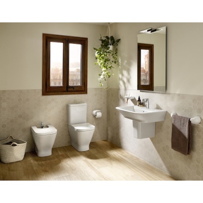 Сиденье для унитаза Roca The Gap 801472004 Белая с микролифтом