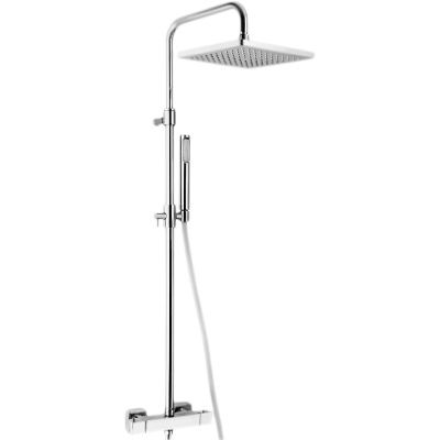 Душевая система Webert Azeta New AA980507 Хром с верхним душем PVC