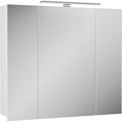 Зеркальный шкаф Diborg Lande 80 77.2105 Белый матовый