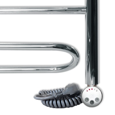 Электрический полотенцесушитель Ника Curve ЛZ Эл. 50x60 Хром