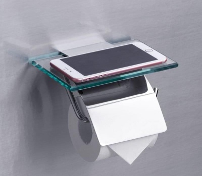 Держатель туалетной бумаги Rush Edge ED77131 Хром