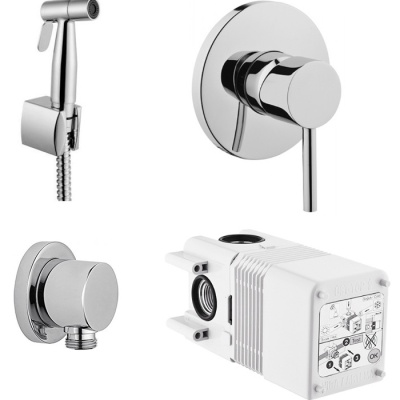 Гигиенический душ со смесителем Vitra Minimax S A49218EXP Хром