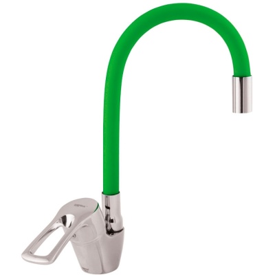 Смеситель для кухни Zerix YUB 181 ZX0246 Зеленый Хром