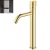 Смеситель для раковины Boheme Stick 122-G-MR-W Золото Белый