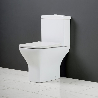 Унитаз компакт Acquasi Lando AS8600CPR без бачка и сиденья