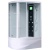 Душевая кабина Orans SR-86155 R 130x90 с гидромассажем профиль Белый задние стенки Белые