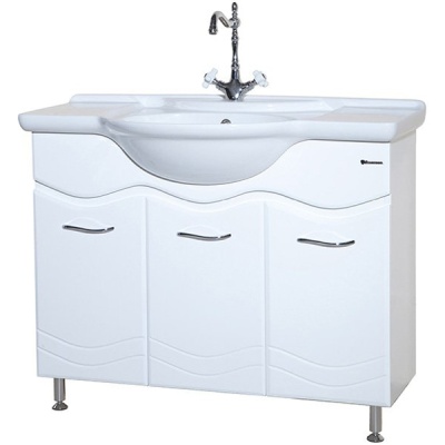 Тумба c раковиной Bellezza Мари 105 Белая