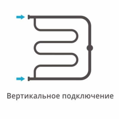 Водяной полотенцесушитель Сунержа Лира 600х600 Хром