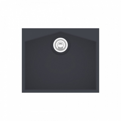 Кухонная мойка KitKraken Ocean Graphite 60 Темно-серая