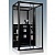 Душевая кабина Grossman GR-227 120x90 профиль Черный стекло прозрачное
