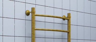 Водяной полотенцесушитель Ника Arc ЛД 120x40 Хром