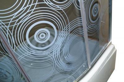 Душевой уголок Parly RGZ121R 120х190 профиль Полированный алюминиевый стекло тонированное