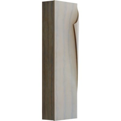 Шкаф пенал Aqwella Clarberg Papyrus Wood 35 Pap-w.05.35/LIGHT подвесной Светлое дерево