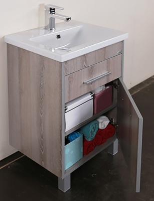 Тумба под раковину Onika Натали 50 Ясень шимо светлый