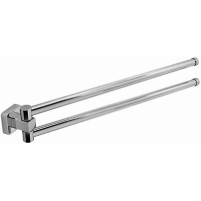 Полотенцедержатель WasserKRAFT Lippe K-6531 двойной поворотный Хром