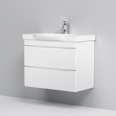 Тумба под раковину AM.PM Like 80 M80FHX0802WG подвесная Белая