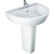 Раковина RAK Ceramics Moon 65 HAR101AWHA Белая