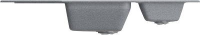 Кухонная мойка Mixline ML-GM25-309 525203 Темно-серая