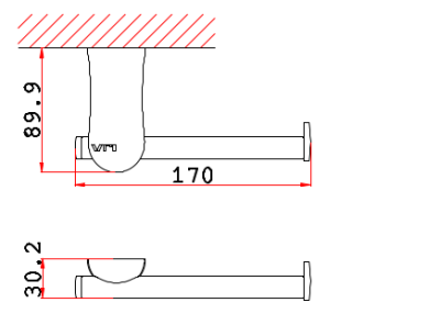 Держатель туалетной бумаги VRI Basilica HG801012