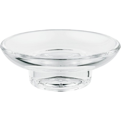 Мыльница Grohe Essentials 40368001 прозрачное стекло