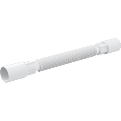 Фановая труба Alcaplast A71 гофровая Белая