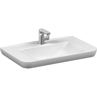 Тумба с раковиной Vitra Sento 80 60823 Белая матовая