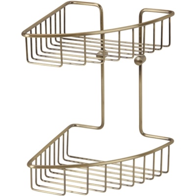 Полка корзина Veragio Basket VR.GFT-9034.BR угловая Бронза