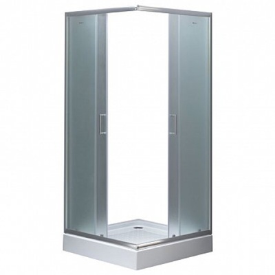 Душевой уголок Aquanet SE-900S 90x90 профиль Хром стекло с узором