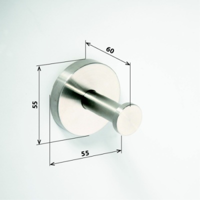 Крючок для полотенец Bemeta Neo stainless 104106065 Хром