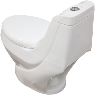 Унитаз моноблок Laguraty 2160A с сиденьем Микролифт