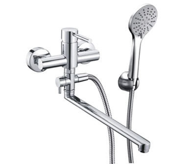 Смеситель для ванны WasserKRAFT Main 4102L универсальный Хром