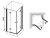 Душевой уголок Ravak Smartline SMSRV4-90 Хром