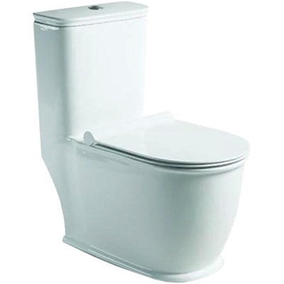Унитаз моноблок SantiLine SL-5019 с сиденьем Микролифт