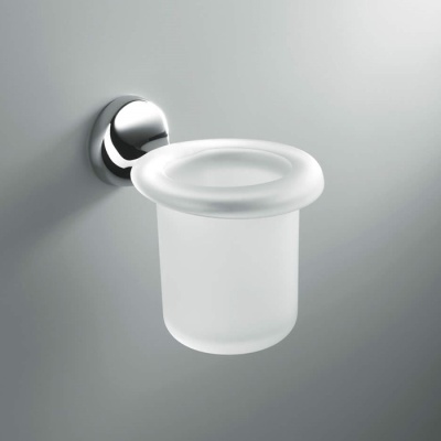 Стакан для зубных щеток Colombo Design Melo В1202.000 Белый, Хром