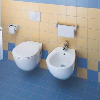 Биде Duravit Duraplus 2532100000 подвесное Белое