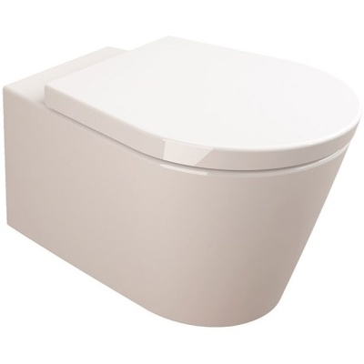 Унитаз Sanitana Glam S10069418100000+S80006761800000 подвесной с сиденьем Микролифт