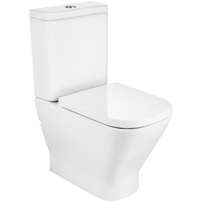 Крышка-сиденье для унитаза Roca The Gap 801730004 Белая без микролифта