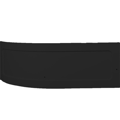 Фронтальная панель для ванны Aquanet Allento 170 R Черная 00188003