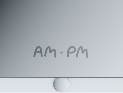 Зеркало AM.PM Like S 64 с подсветкой Хром