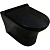 Унитаз Cerutti SPA 2617E Matt Black 7505 подвесной с сиденьем Микролифт