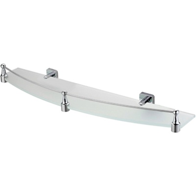 Стеклянная полка WasserKRAFT Dill K-3944 Хром