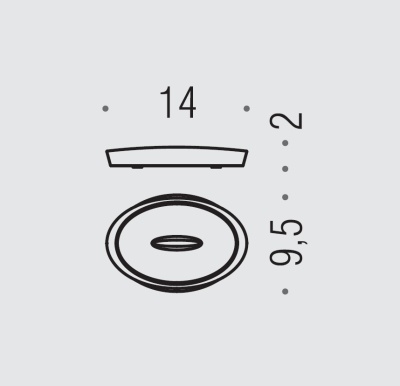 Мыльница Colombo Design Plus W4940 CR Хром