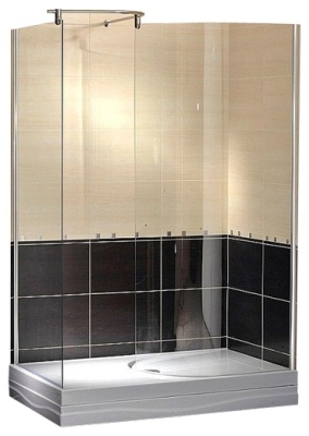 Душевое ограждение Victory Spa Kolorado 140x90 Высокий пристенный поддон