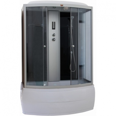 Душевой бокс Parly Classic CN150 150х215 профиль Сатин стекло тонированное