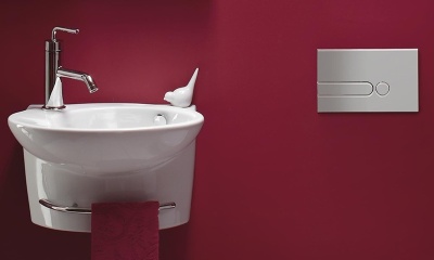 Комплект раковины Jacob Delafon Presquile 45 E1337-00 со смесителем Nateo E72250-CP Белый