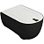 Унитаз Artceram The One THV001 03 00 подвесной Черный