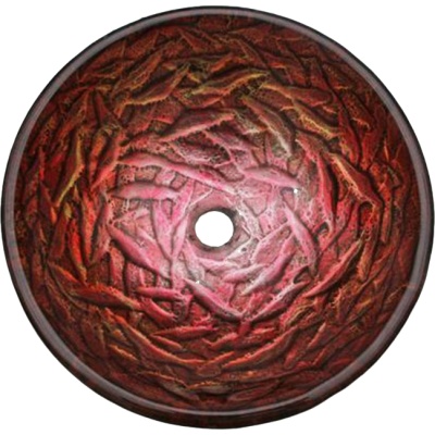 Раковина-чаша Bronze de Luxe 40 23 Без перелива